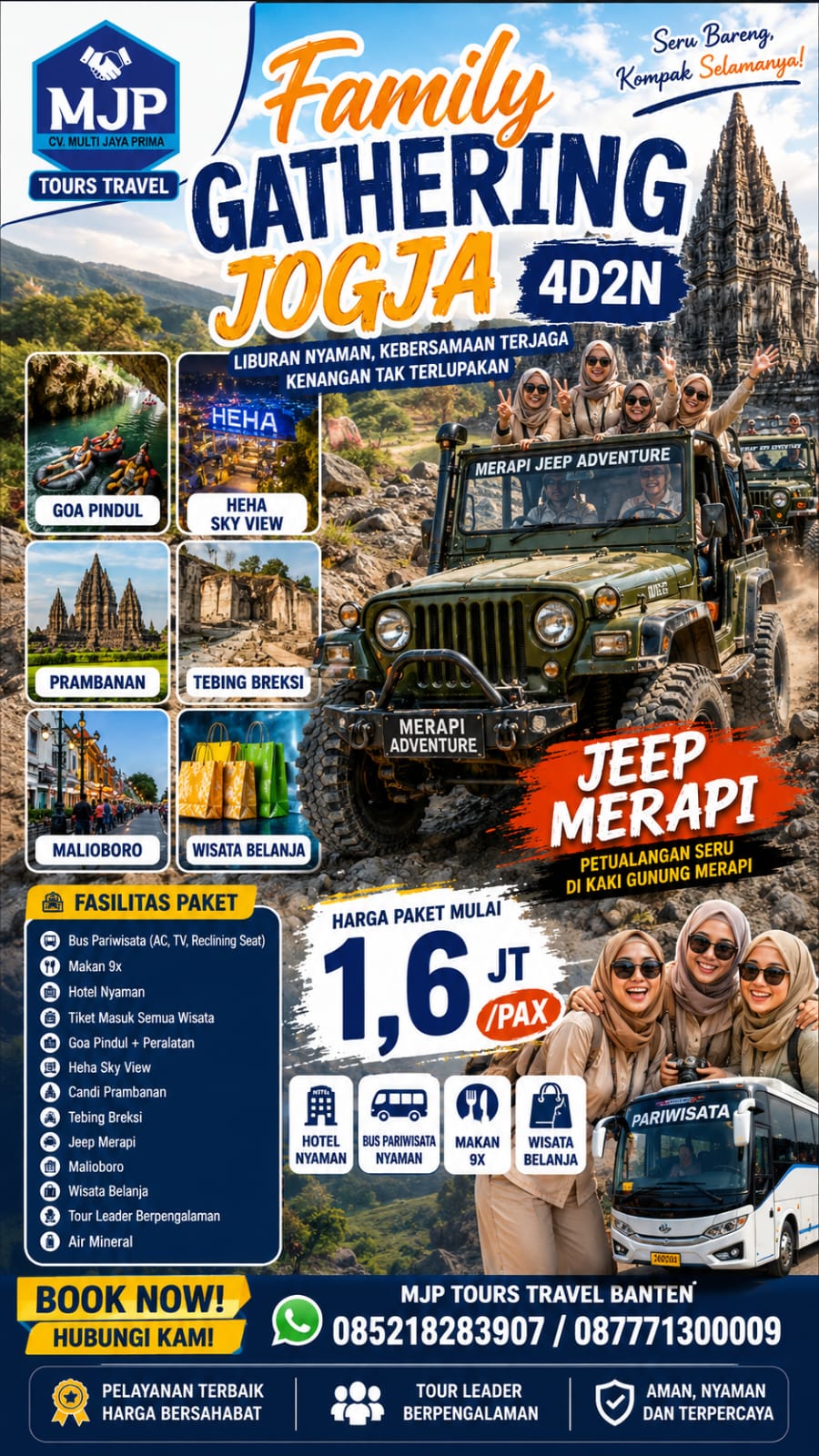 Petualangan Jogja Istimewa: Eksplorasi Budaya, Alam & Serunya Jeep Merapi